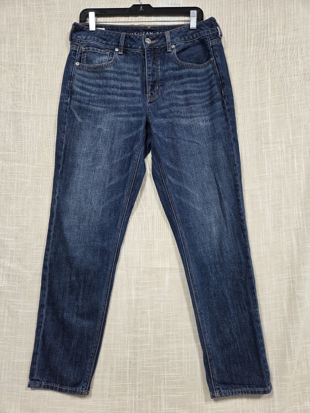 American Eagle Outfitters Dark Blue Boyfriend Jeans Size 6.